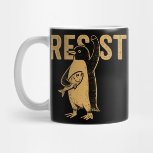 Resist Penguin Mug